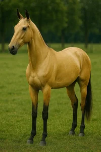 Akhal-Teke horse