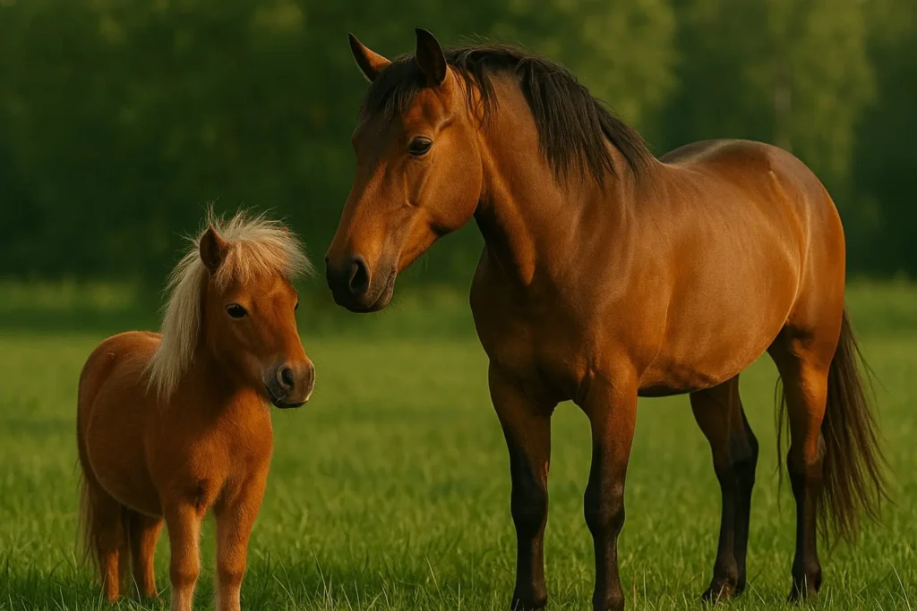 Horse vs Pony Horse vs Pony