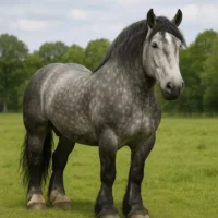 Percheron Horse