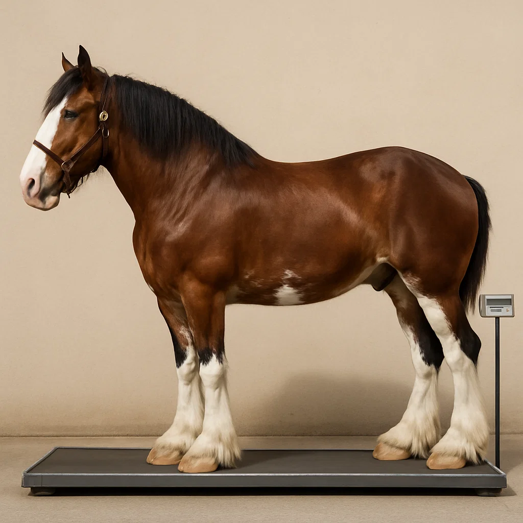 Clydesdale Horse Weight